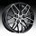 Platinum 459U Retribution Machined Gloss Black Custom Wheels Rims